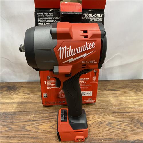 AS IS Milwaukee M18 FUEL 18V Lithium-Ion Brushless Cordless 1/2 in. Impact Wrench with Friction Ring (Tool-Only)