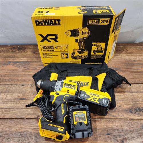 AS-IS DEWALT 20V MAX XR Brushless Cordless 1/2 Drill/Driver Kit