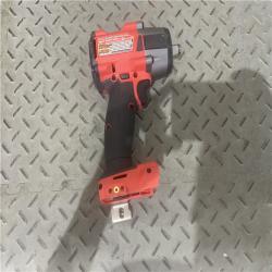 Houston location AS-IS Milwaukee M18 18V Fuel 1/2  Mid-Torque Impact Wrench Cordless Lithium-Ion Brushless with Friction Ring 2962-20