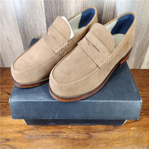 NEW! Banana Republic Suede Penny Loafers - Brown - SZ 9