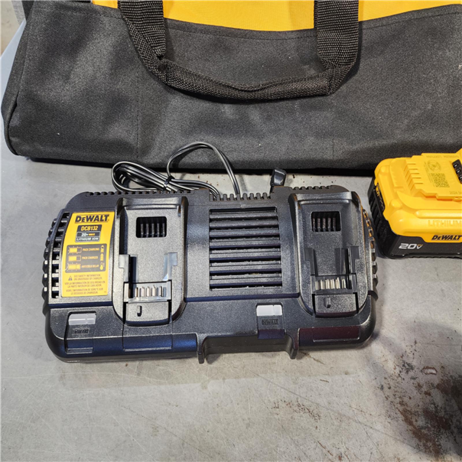 HOUSTON LOCATION - AS-IS DEWALT 20V 4-TOOL COMBO KIT