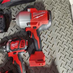 HOUSTON LOCATION - AS-IS Milwaukee 6 Tool Combo Kit W/ (2) Battery & Charger