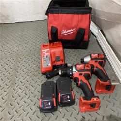 Houston location AS-IS Milwaukee Electric Tools 2691-22 MILWAUKEE M18 COMBO KITS LIKE NEW