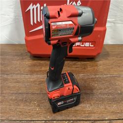 AS-ISMilwaukee M18 FUEL 1/2 in. Cordless Brushless Mid-Torque Impact Wrench Kit (Battery & Charger)