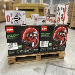 DALLAS LOCATION NEW! - MIXED TORO PALLET - (6 UNITS)