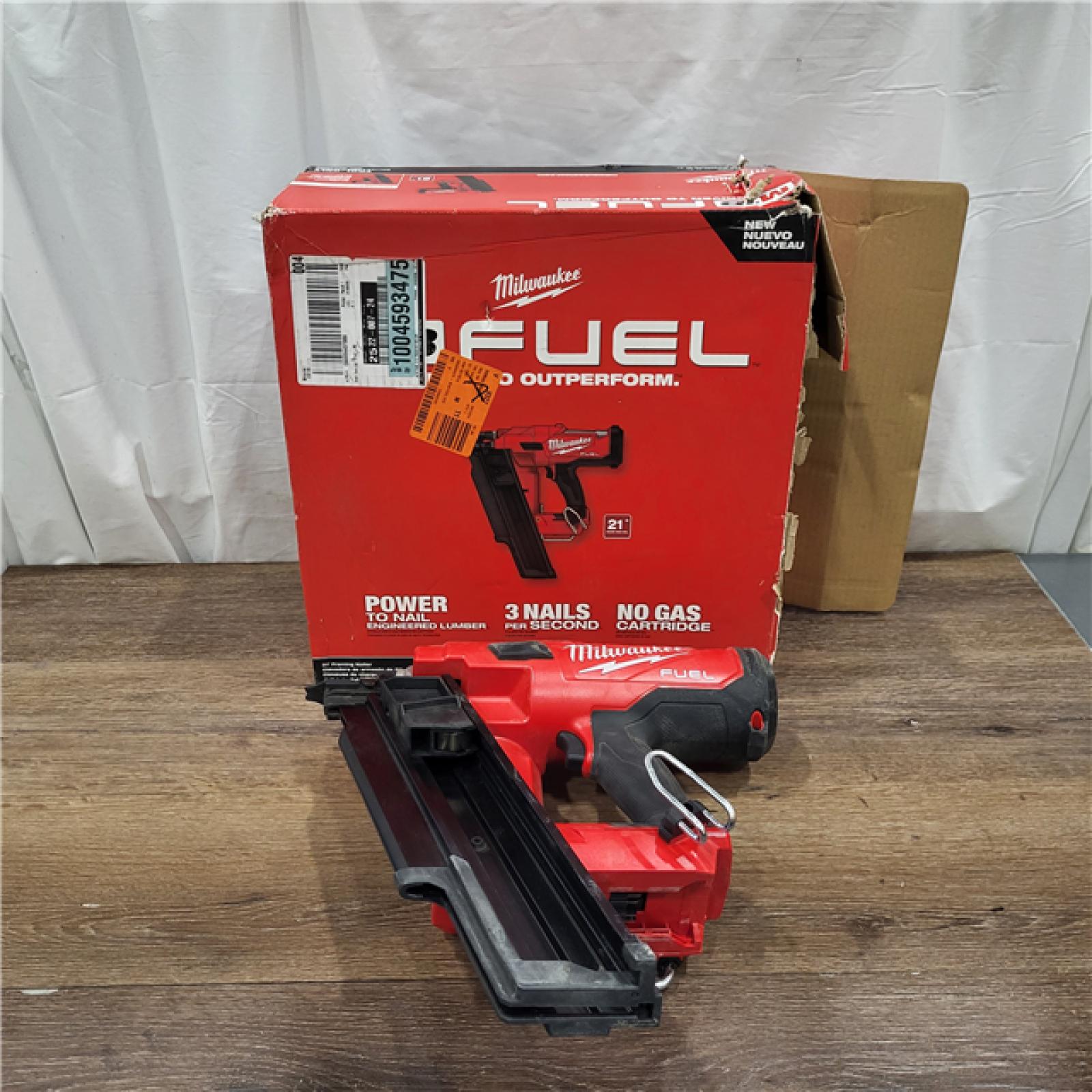 AS-IS Milwaukee 2744-20 M18 FUEL 21-Degree Cordless Framing Nailer (Tool Only)