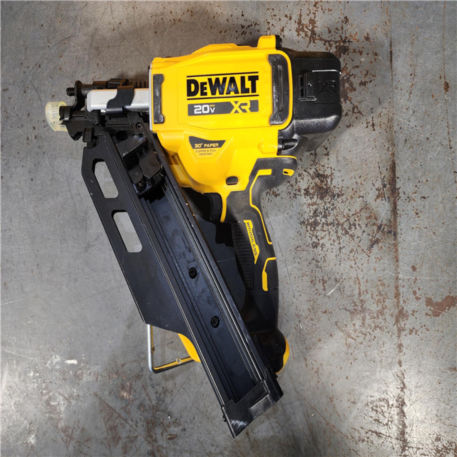 HOUSTON LOCATION - AS-IS DEWALT 20-Volt 30Â° Cordless Framing Nailer (Tool-Only)