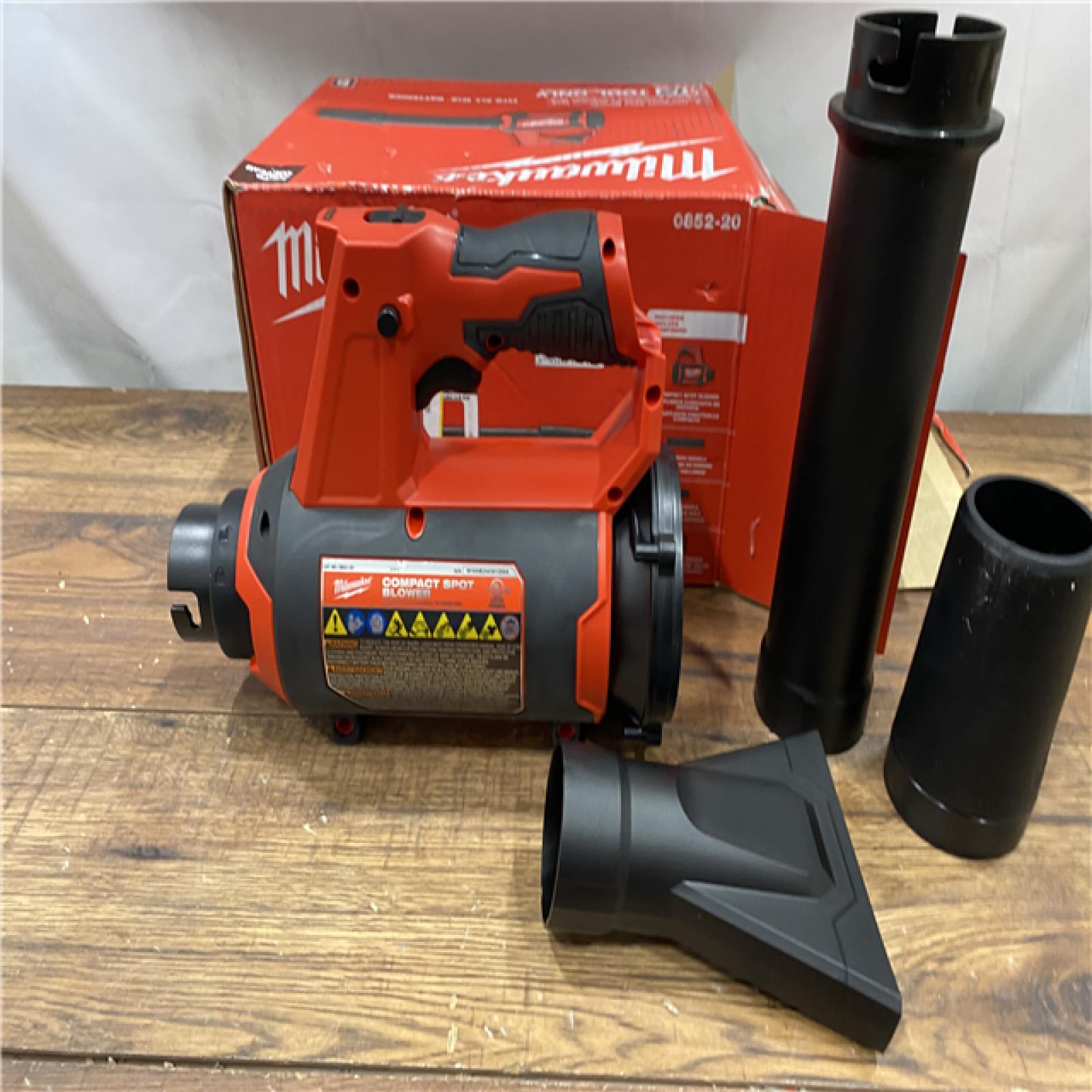 AS IS Milwaukee Cordless Compact Spot Blower (Tool-Only)