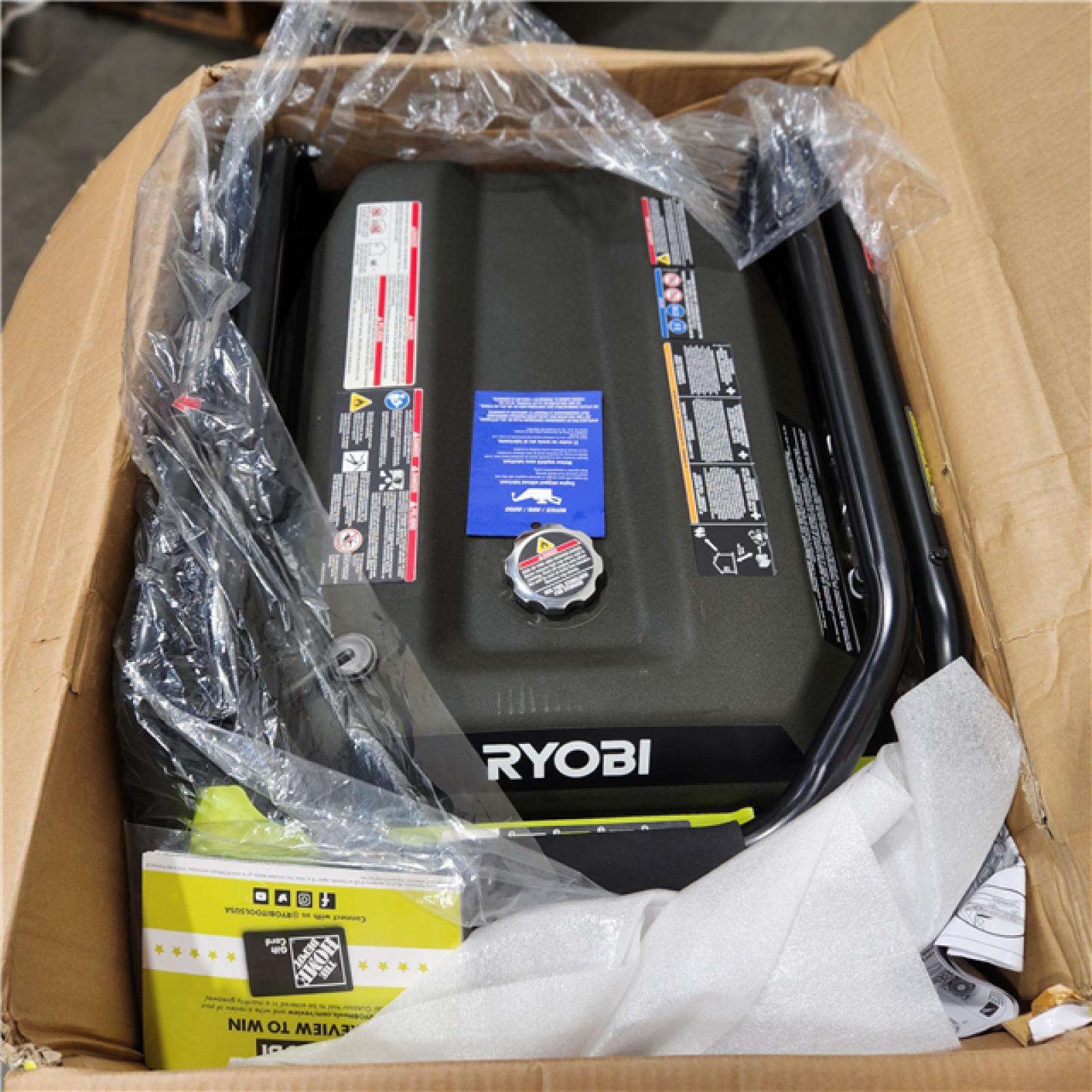 Dallas Location - As-Is RYOBI 6,500-Watt Gasoline Portable Generator