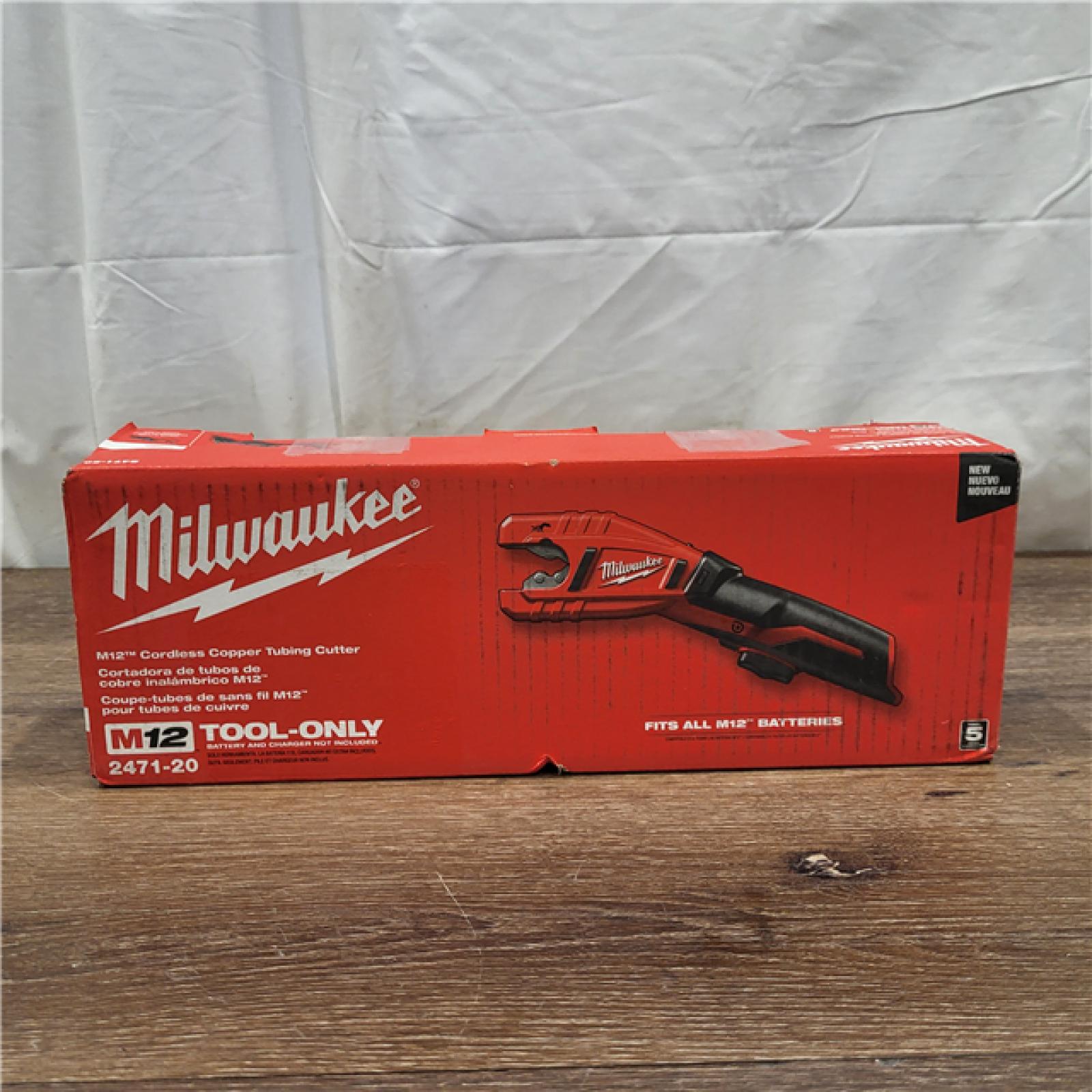 AS-IS M12 12V Lithium-Ion Cordless Copper Tubing Cutter (Tool-Only)