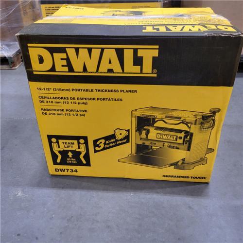 AS-IS DEWALT 15 Amp Corded 12.5 in. Bench Planer