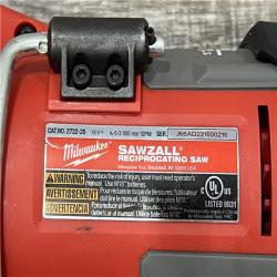 AS-IS Milwaukee M18 Fuel 18V Brushless Super Sawzall Reciprocating Saw 2722-20 (Bare Tool)