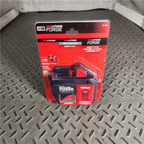 HOUSTON LOCATION - AS-IS (NEW) Milwaukee 48-11-1813 M18 REDLITHIUM FORGE High Output 12.0Ah Battery Pack