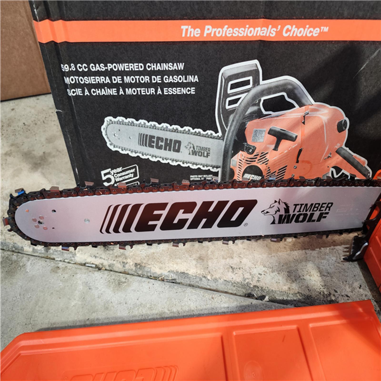 HOUSTON LOCATION - AS-IS ECHO 59.8cc Gas-Powered Chain Saw CS-590