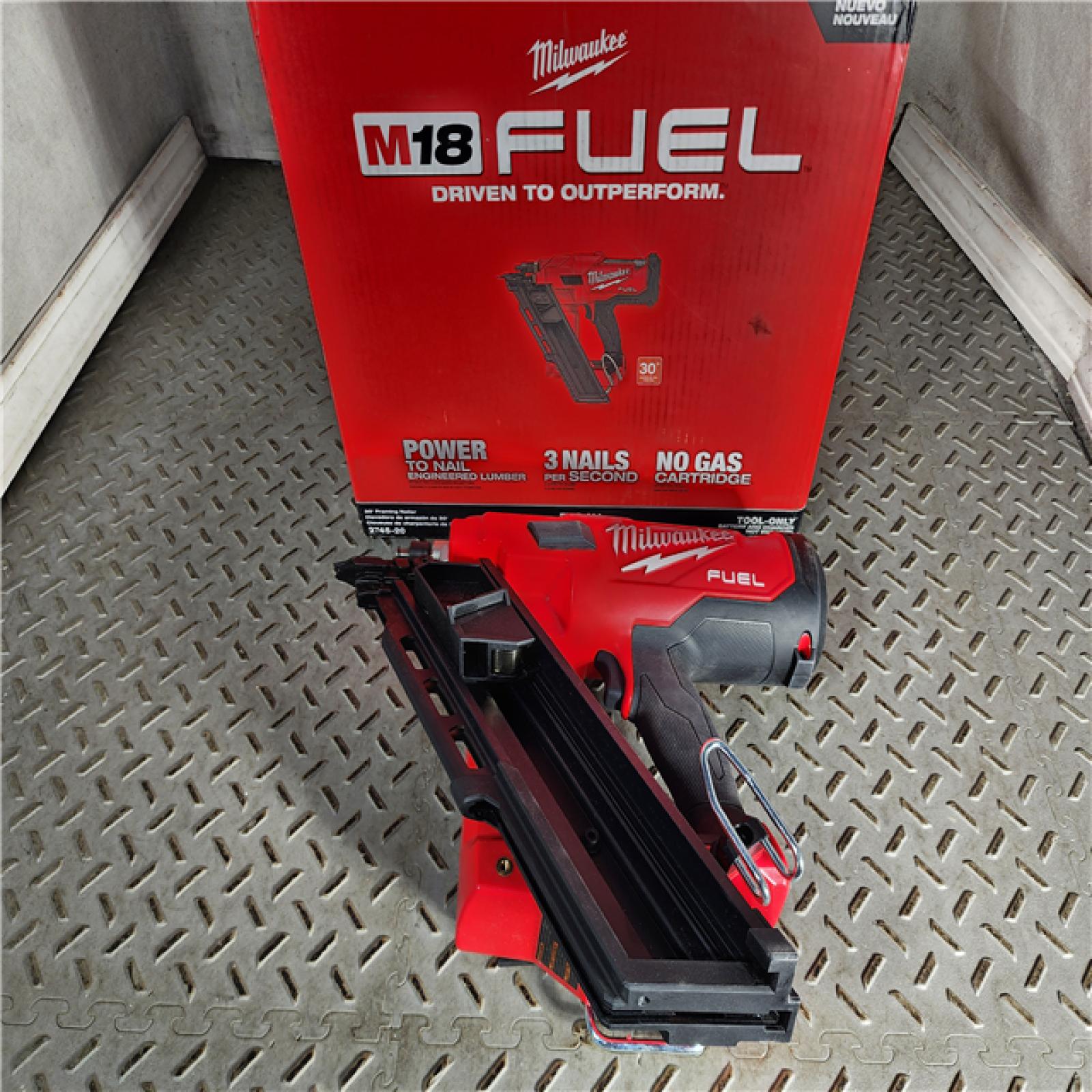 HOUSTON LOCATION - AS-IS (APPEARS LIKE NEW) M18 FUEL 3-1/2 in. 18-Volt 30-Degree Lithium-Ion Brushless Cordless Framing Nailer (Tool-Only)