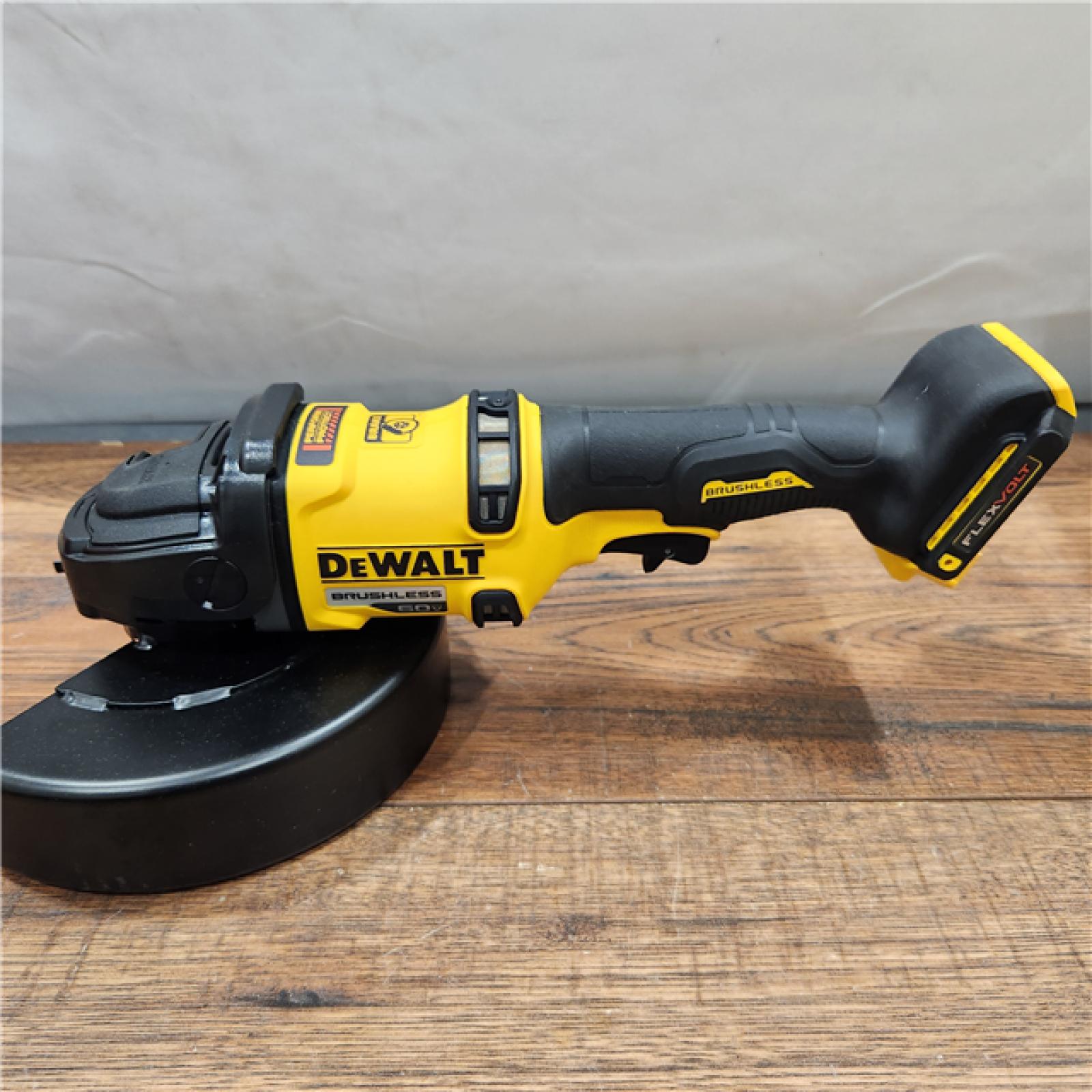 AS-IS DeWalt 60V MAX Brushless Cordless 7 In. Angle Grinder (Tool Only)