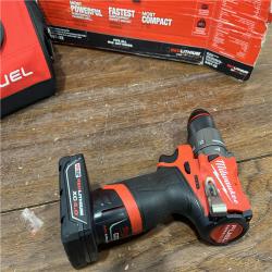 AS-ISMilwaukee 3497-22 12V Brushless Hammer Drill and Impact Driver Combo Kit