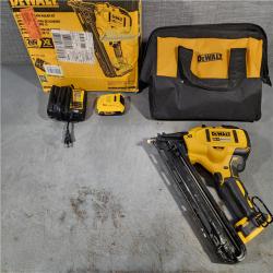 HOUSTON LOCATION - AS-IS DEWALT 20V MAX XR 15 Ga. Cordless 34 Deg Nailer 20 V