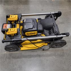 AS-IS DEWALT 20-Volt MAX 21.5 in. Lithium-Ion Battery Powered Walk Behind Push Mower