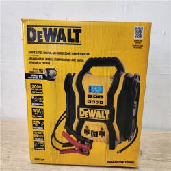 Phoenix Location DEWALT Portable Power 2000 Peak Amp Jump Starter w/Digital Compressor