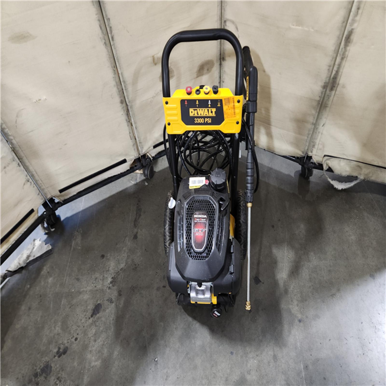 California AS-IS DEWALT 3300 PSI 2.4 GPM Gas Cold Water Pressure Washer with HONDA GCV200 Engine