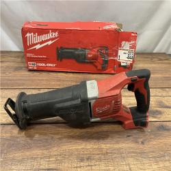 AS-IS Milwaukee  M18 SAWZALL Lithium-Ion Cordless Reciprocating Saw (Tool Only)