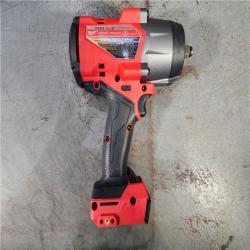 HOUSTON LOCATION - AS-IS Milwaukee M18 1/2 in. Cordless Brushless High Torque Impact Wrench Kit (Battery & Charger)