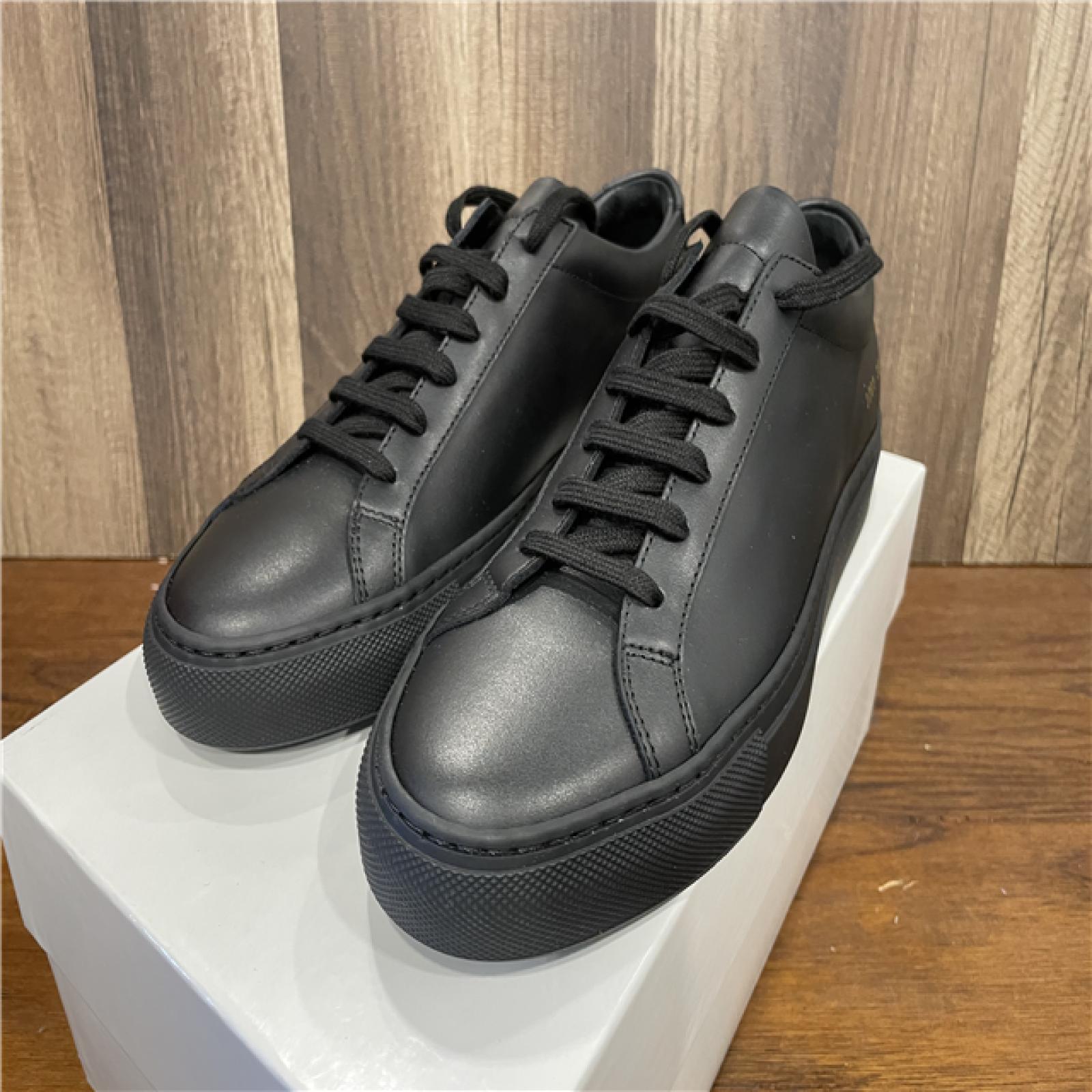 NEW! Common Projects Original Achilles Low - Black - SZ 38