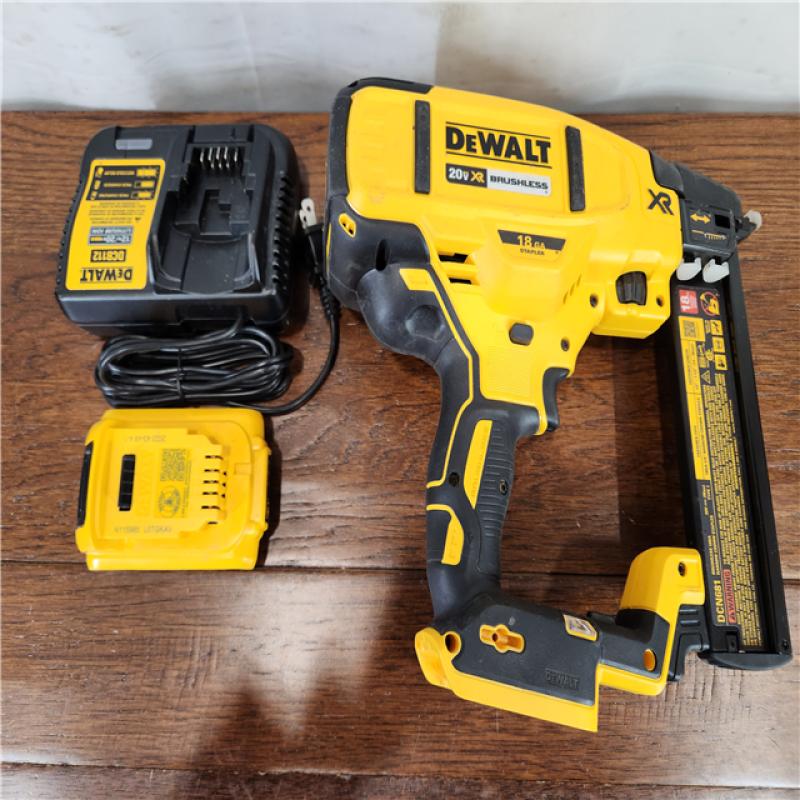 Dewalt dcn681 20v max crown stapler hot sale