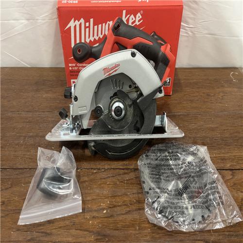 AS-ISMilwaukee 2630-20 M18 Cordless 6-1/2 Circular Saw Bare Tool Only - All