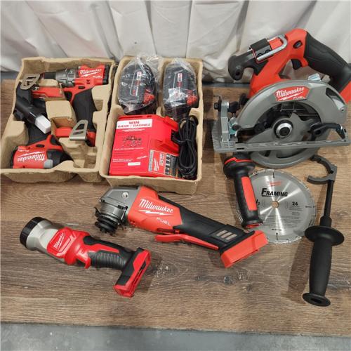 AS-IS Milwaukee  M18 FUEL 5-TOOL COMBO KIT