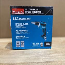 NEW! - Makita 18V LXT Lithium-Ion Brushless Cordless Drywall Screwdriver with Push Drive Technology (Tool-Only)