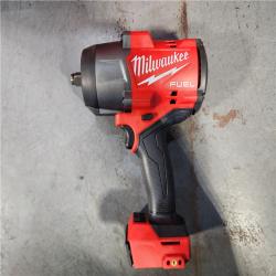 HOUSTON LOCATION - AS-IS (APPEARS LIKE NEW) Milwaukee M18 1/2 in. Cordless Brushless High Torque Impact Wrench Kit (Battery & Charger)