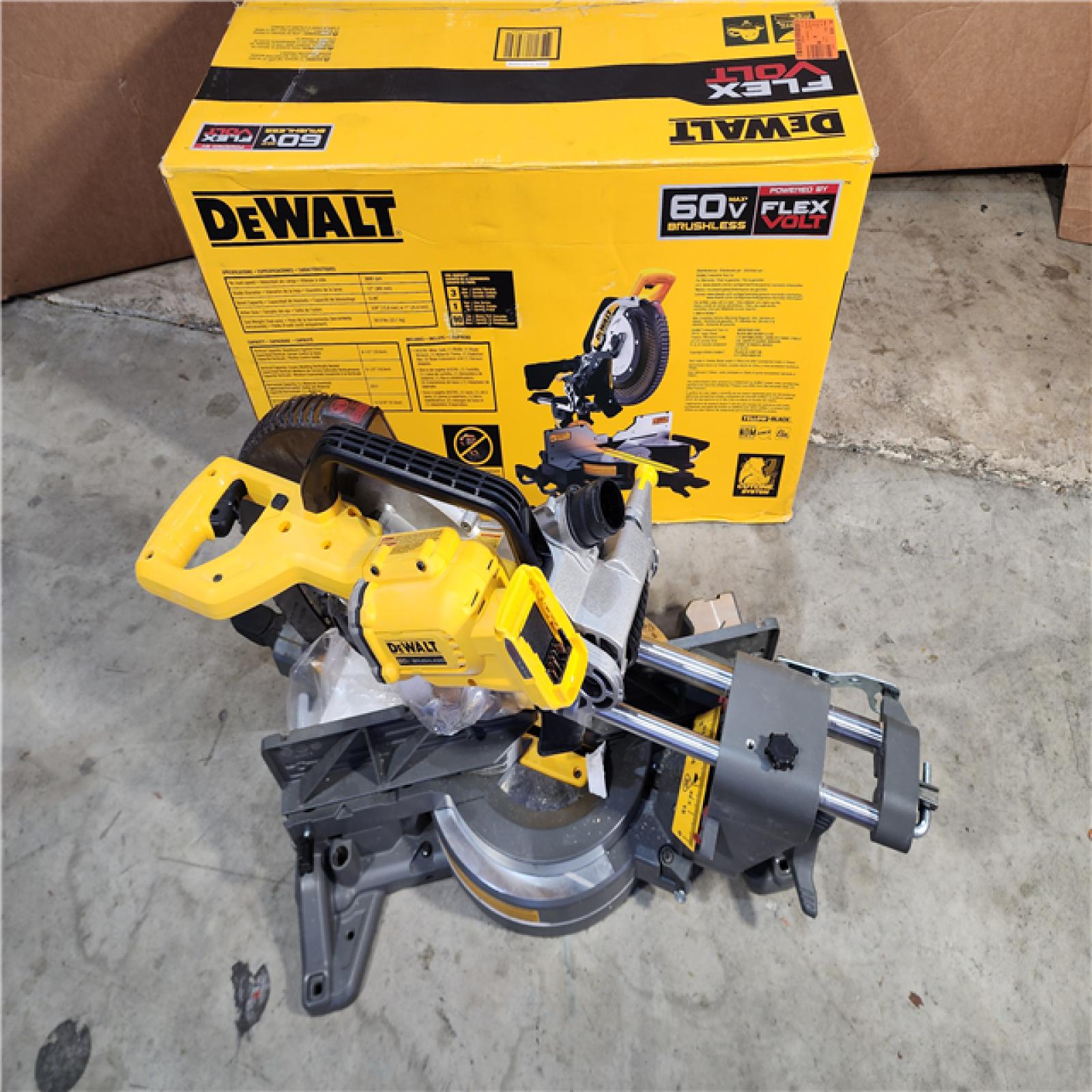 HOUSTON LOCATION - AS-IS 60V Lithium-Ion 12 in. Cordless Sliding Miter Saw (Tool Only)