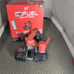 HOUSTON LOCATION - AS-IS Milwaukee M18 Fuel 3-1/4  18V Brushless Compact Band Saw 2829-20 (Bare Tool)