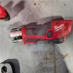 HOUSTON LOCATION - AS-IS Milwaukee M12 Force Logic Press Tool 1/2 in. to 1 in. Kit