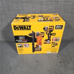 HOUSTON LOCATION - AS-IS (APPEARS LIKE NEW) DEWALT 20V MAX Cordless Brushless Hammer Drill/Driver 2 Tool Combo Kit with FLEXVOLT ADVANTAGE