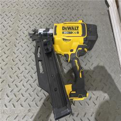 Houston location AS-IS DEWALT 20-Volt 21Â° Cordless Framing Nailer (Tool-Only)