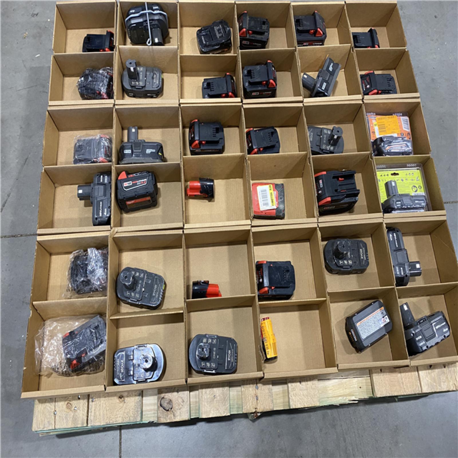 DALLAS LOCATION - AS-IS BATTERY PALLET