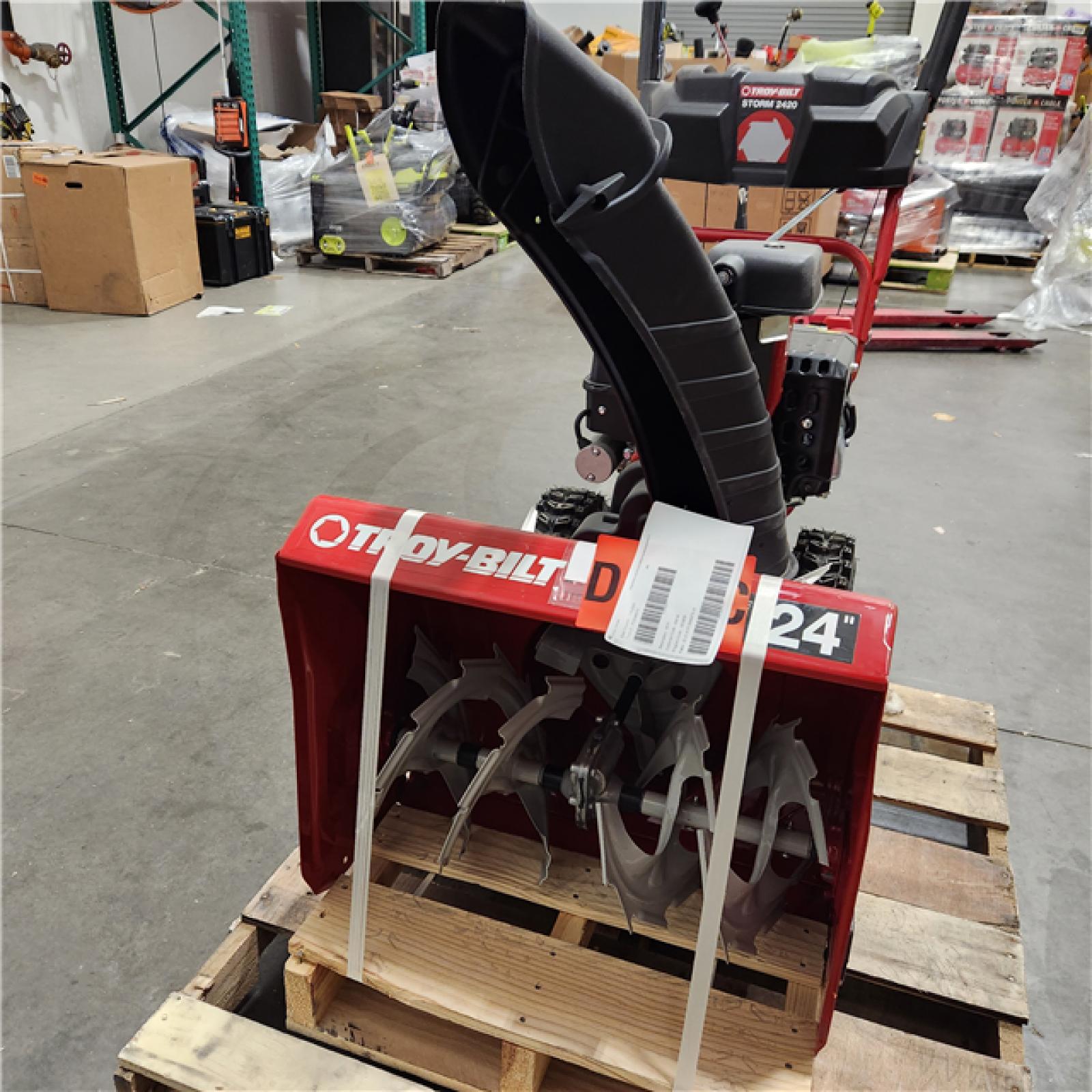 Dallas Location - As-Is Troy-Bilt Storm 24 in. 208 cc Gas Snow Blower