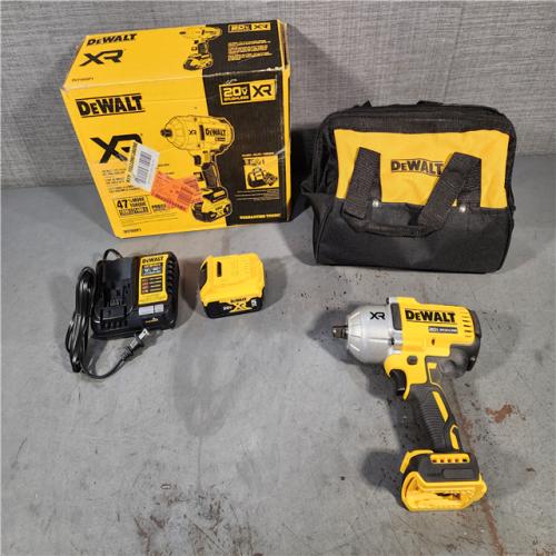 HOUSTON LOCATION - AS-IS (APPEARS LIKE NEW) DEWALT 20V MAX* XR 1/2  High Torque Impact Wrench with Hog Ring Anvil