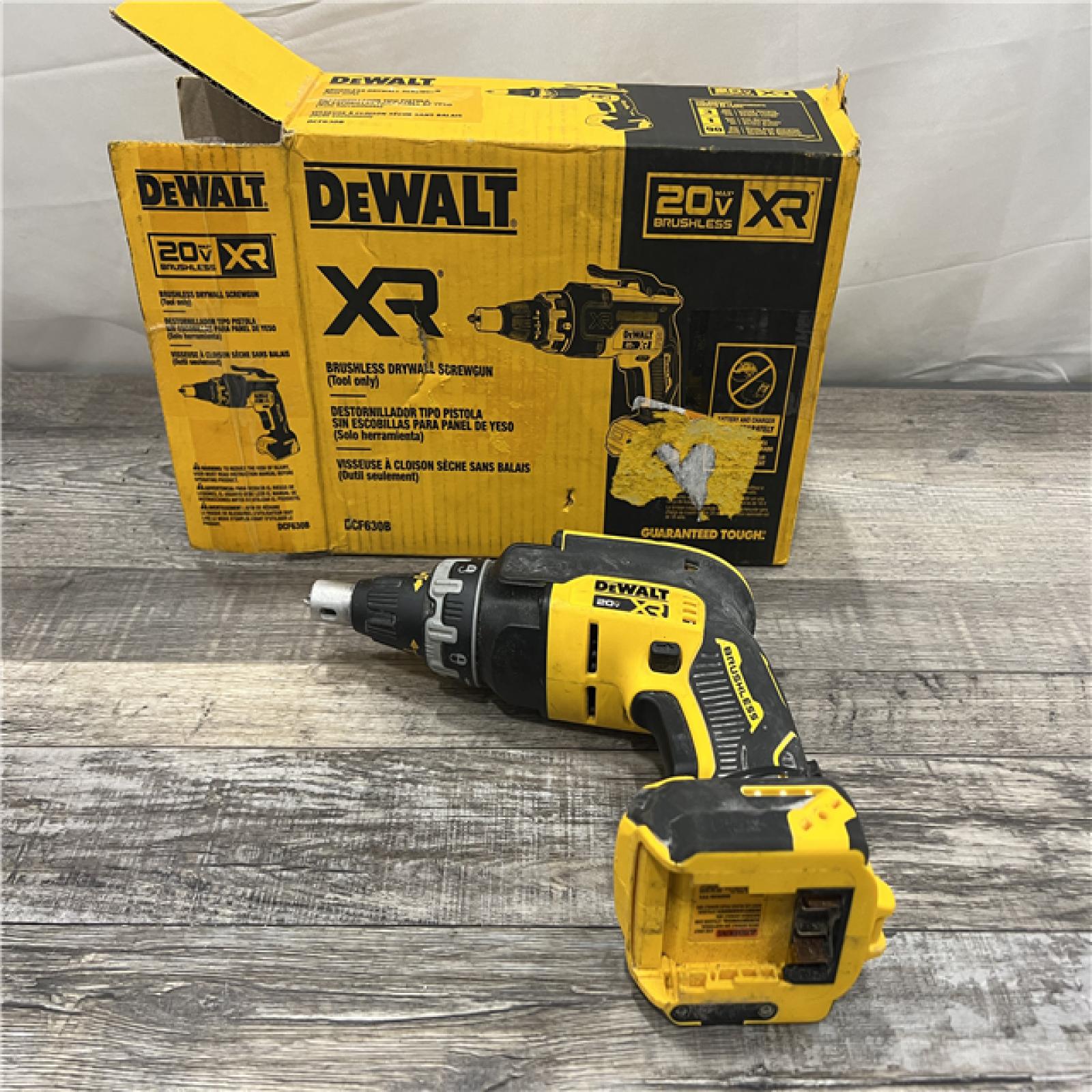 AS-IS DeWalt DCF630B 20V Cordless Brushless Screw Gun (Tool Only)