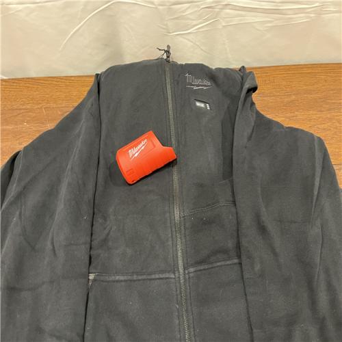 AS-IS Milwaukee M12â„¢ Heated Hoodie Black Large - by International Tool