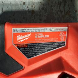 HOUSTON LOCATION - AS-IS (2) Milwaukee M12 3/8  Crown Stapler (Tool Only)