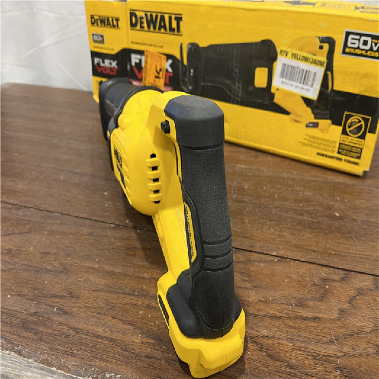 AS-ISDeWalt DCS389B FLEXVOLT 60V MAX Cordless Brushless Reciprocating Saw (Tool-Only)