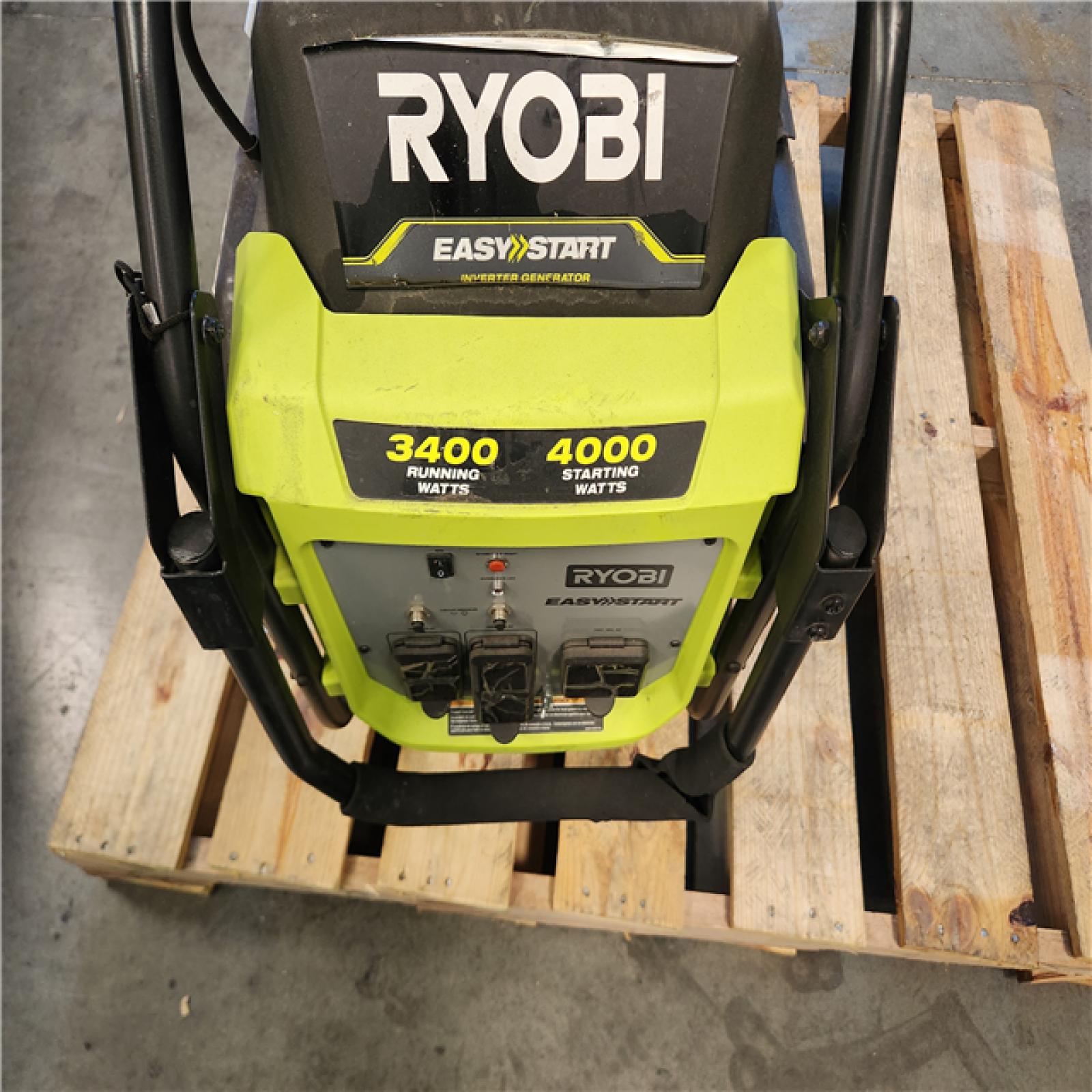 California AS-IS Ryobi 3400 Running Watt 4000 Starting Watt Power Inverter Generator