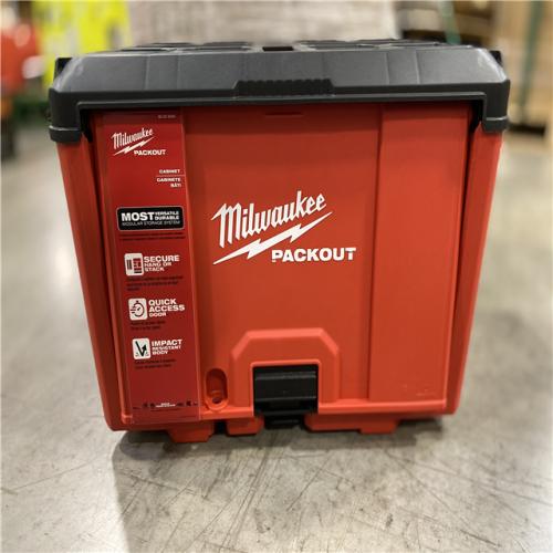 NEW! - Milwaukee Packout 19.5 in. W x 14.7 in. H x 14.5 in. D Cabinet in Red (1-Piece)