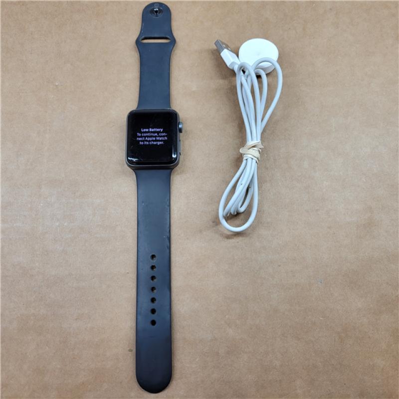 AS IS Apple Watch Series 3 GPS 42mm Space Gray Aluminum Case