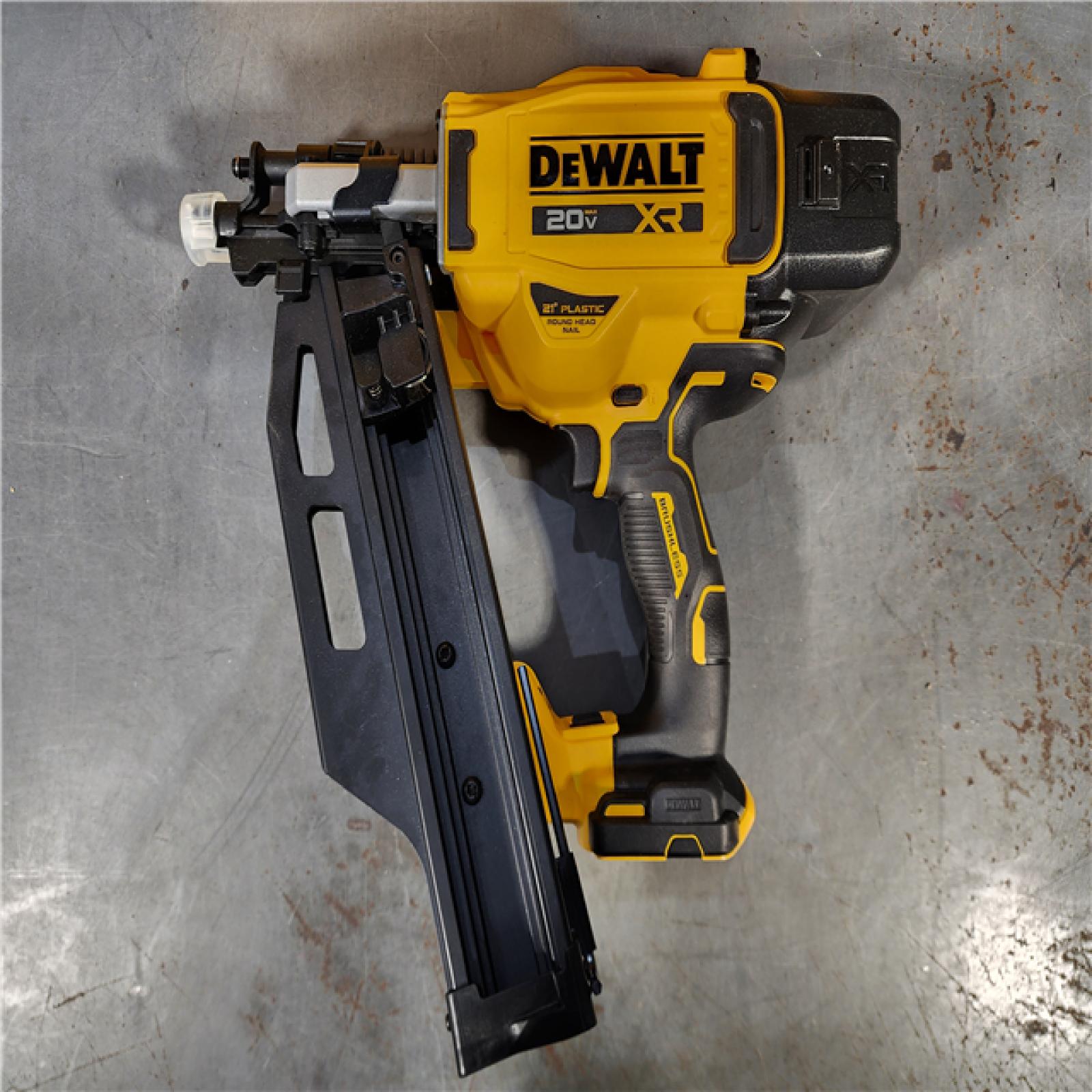 HOUSTON LOCATION - AS-IS DEWALT 20-Volt 21Â° Cordless Framing Nailer (Tool-Only)