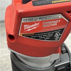 AS-IS Milwaukee M18 FUEL Compact Router Bare